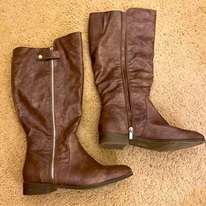 NWOT Brown Mid-calf Boots